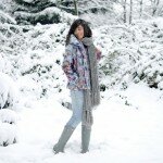 Watercolor in the snow